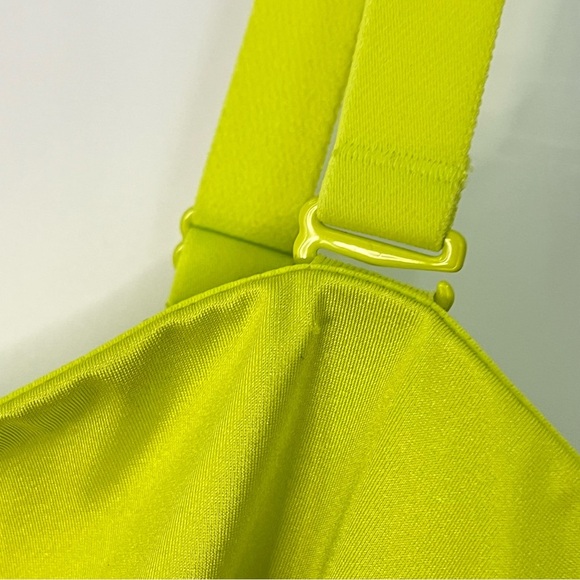 Yitty Fabletics 3X Headliner Shaping Bandeau 0767 Lime Green bralette limelight - Picture 4 of 12